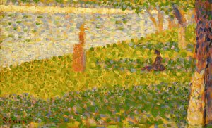 Women on the River Bank, study for La Grande Jatte by Georges Seurat