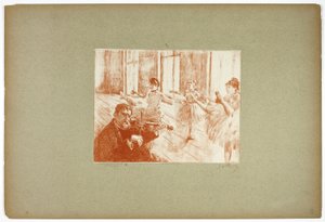 Ballet Class by Georges William Thornley