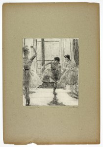 Before the Ballet Class by Georges William Thornley