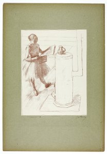 Dancer by the Stove by Georges William Thornley