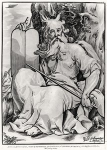 Moses by Georges after Lallemand