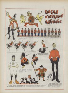 In the Event of a German Invasion (Illustration for Le Rire)