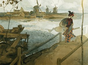 The Gale by Georges de Feure