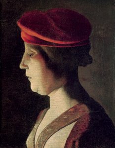 Head of a Woman by Georges de La Tour