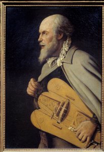 The Old Man. Painting by Georges De La Tour by Georges de La Tour