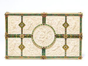 Rare bank note holder for Boucheron, 1893 by Georges le Sache