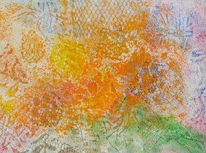 Vibrant Textured Abstract by Georgi Kostov