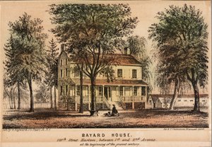 Bayard House, 110th St. Harlem between 1st and 2nd Avenue by Gerald Sinclair Hayward