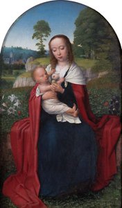 Virgin and Child in a Landscape