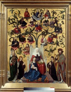 The Line of Saint Anne by Gerard David