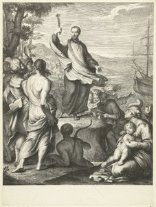 Saint Francis Xavier by Gérard Edelinck