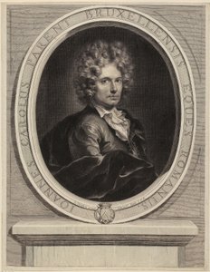 Portrait of Pierre de Montarsis by Gérard Edelinck