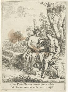 Paris and Oenone by Gerard Hoet (I)