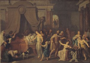 Alcestis and Admetus by Gerard Hoet I