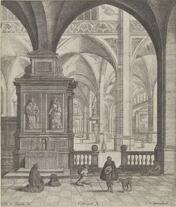 Church Interior by Gerard Houckgeest