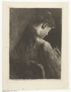 Seated Girl Seen from Behind