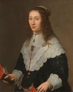 Catharina van Well by Gerard Van Kuijl