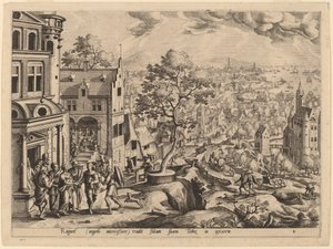Tobias Arrives at the House of Raguel