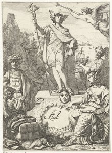 Allegory of Trade with Mercury by Gerard de Lairesse (rejected attribution)