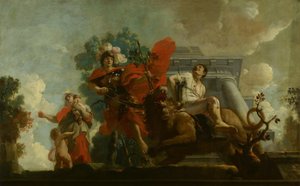 Fortitudo Breidelt the Folly: Allegorical Representation of the Care of Lepers and Fools by Gerard de Lairesse