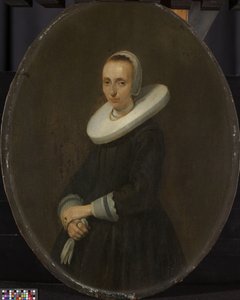 Johanna Bardoel, Wife of Gerard van der Schalcke by Gerard ter Borch (II)