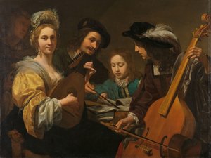 A Musical Company by Gerard van Kuijl