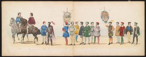 Masquerade of Leiden Students, 1855 (plate 13)