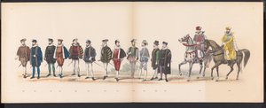 Masquerade of the Leiden Students, 1870 (Plate 12) by Gerardus Johannes Bos