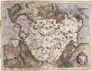 Alsatia, Germany (engraving)