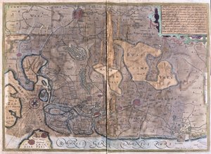 Flanders, Belgium (engraving) by Gerardus Mercator