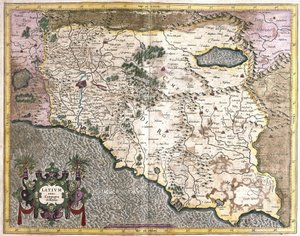Lazio, Italy (engraving)