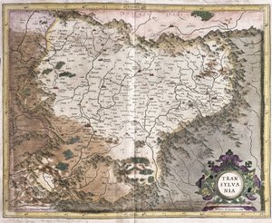 Transylvania, Romania (engraving)