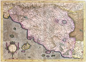 Tuscany, Italy (engraving)