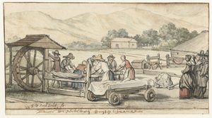 The Bleaching Fields near Haarlem by Gerbrand van den Eeckhout
