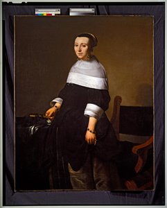Portrait of his Wife by Gerbrandt van den Eeckhout