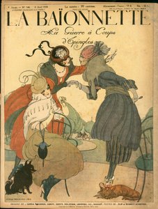 Cover of La Baionnette, Satirical in Colors