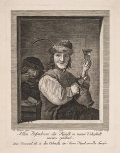 Peasant with Jug and Glass