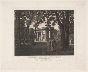 Hercules Lodge in Rosenborg Garden by Gerhard Ludvig Lahde