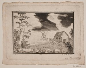 Landscape with House and Mill