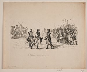 The Meeting of the Two Emperors by Gerhard Ludvig Lahde