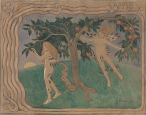 Black Apples by Gerhard Munthe