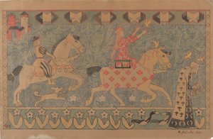 The Golden Birds by Gerhard Munthe