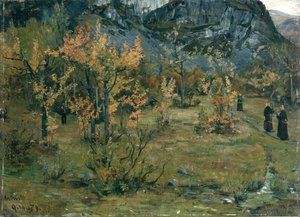 Autumn Atmosphere by Gerhard Peter Frantz Vilhelm Munthe