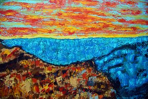 Shiva Sunrise, 2022 by Gerhardt Isringhaus