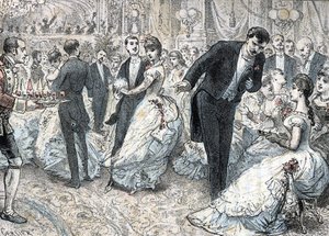 High Society and Social Life: The Ball by Rengade by Gerlier Gerlier