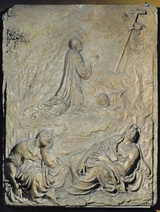 Christ in Gethsemane, decoration for a tabernacle by Germain (attr to) Pilon