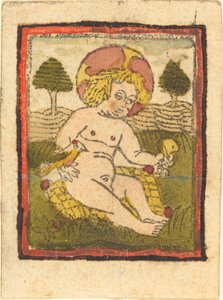 Christ Child with Bird by German 15th Century