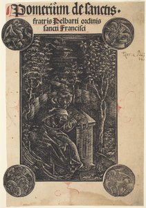 Franciscan, Pelbartus of Temesvar, in a Garden by German 15th Century