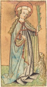 Saint Agnes by German 15th Century