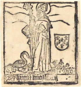 Saint Hugo of Lincoln (or Saint Hugo of Avalon) by German 15th Century